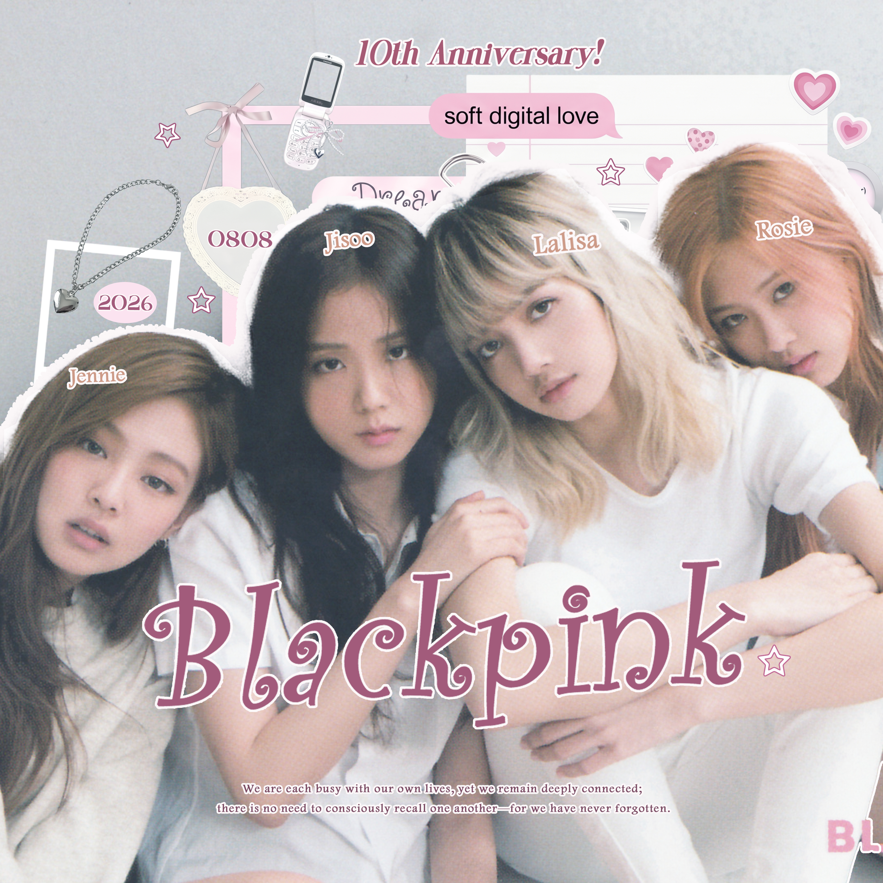 BLACKPINK 🩷 BLACKPINK十周年活动 𝗕𝗟𝗔𝗖𝗞𝗣