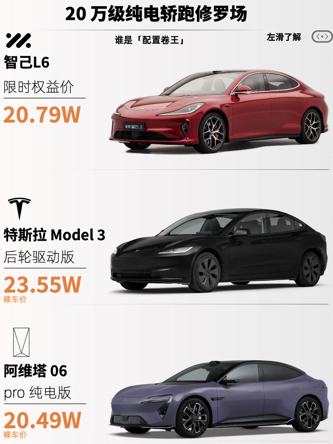 🔥20万级纯电三车对决｜谁更值得买？
20万级纯电市场，从来都是竞争最激烈的赛