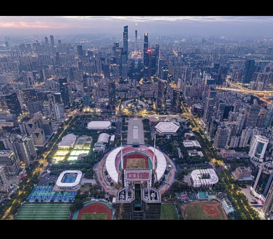 新规实施前的广州天际线，有一说一，国内最有设计感和国际审美的城市天际线