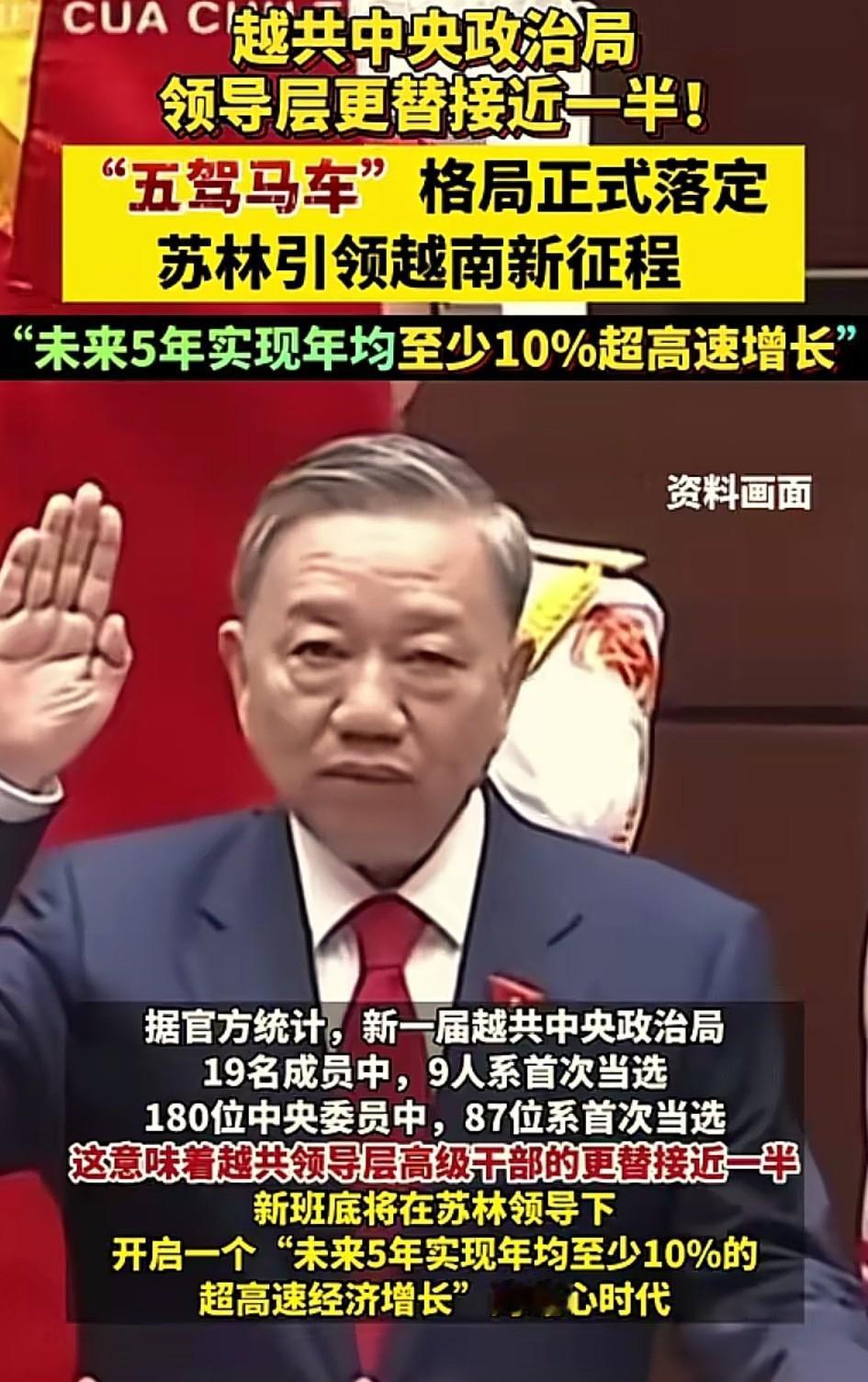 越南这目标定的！每年10%的GDP增长，老苏这是打了鸡血还是兴奋剂嗑多了！东南亚
