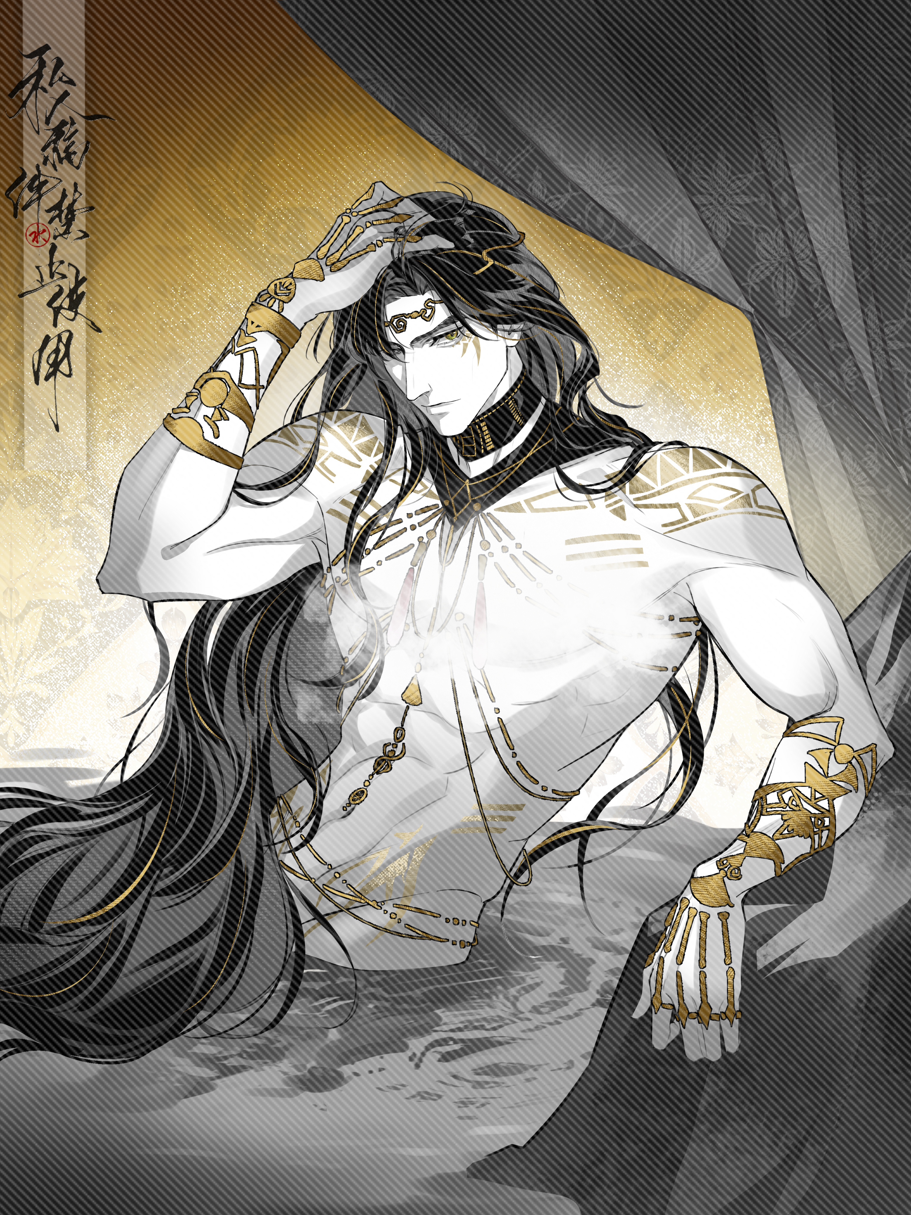 恋与深空黎深  ❄️黎深 ❄️黎深终末之神 忠茉之神「如果，神也有私心」「如果，