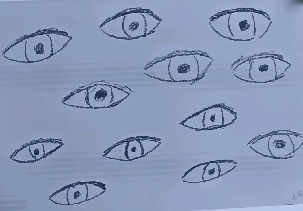 注视