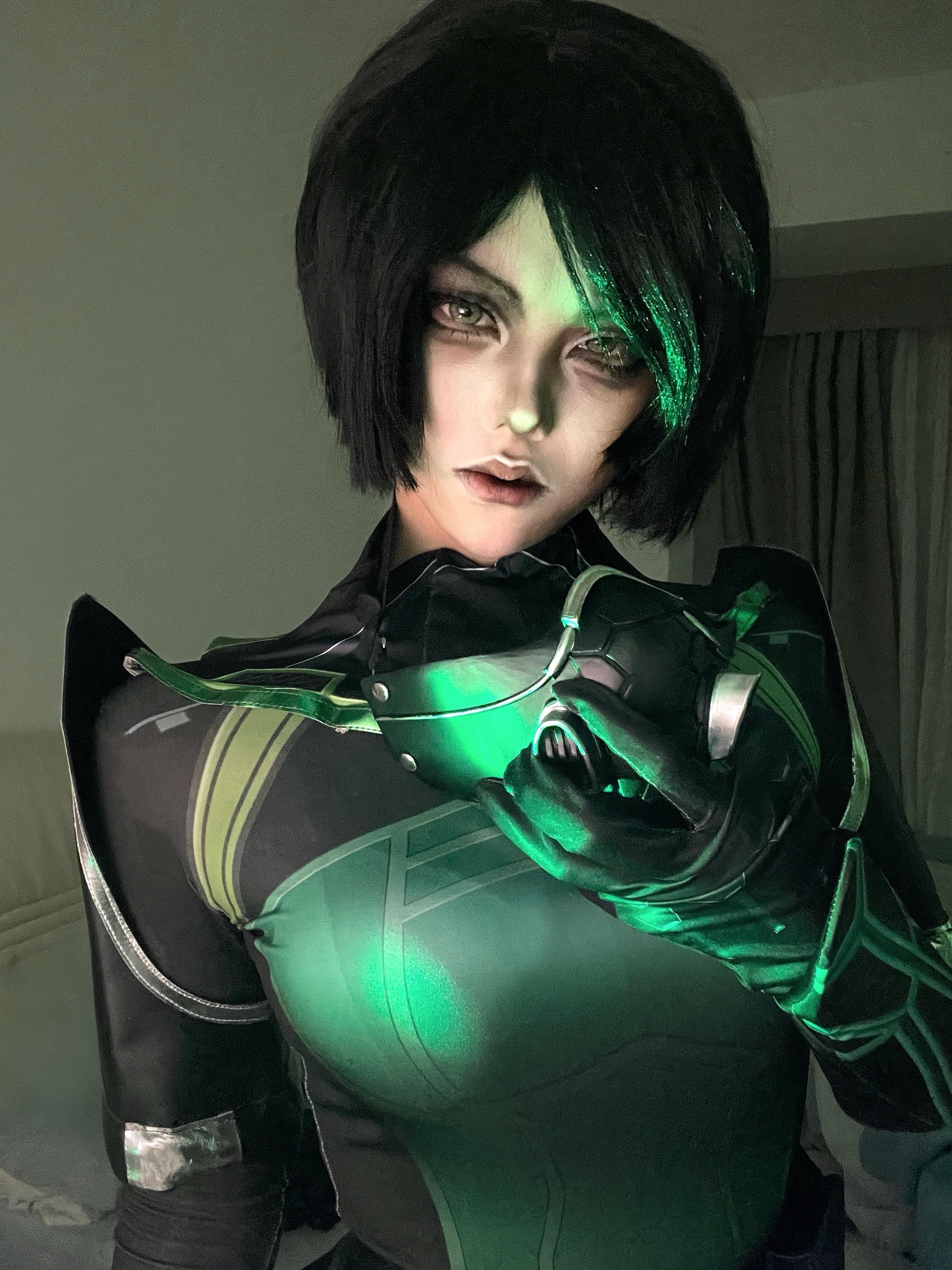蝰蛇 cos viper valorant我不磕钱蛇
