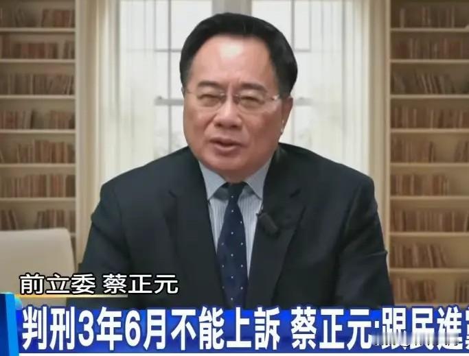 看着蔡正元3年6个月的判决书，真觉得心里发寒。单拎这一件事出来，你可能觉得就是个