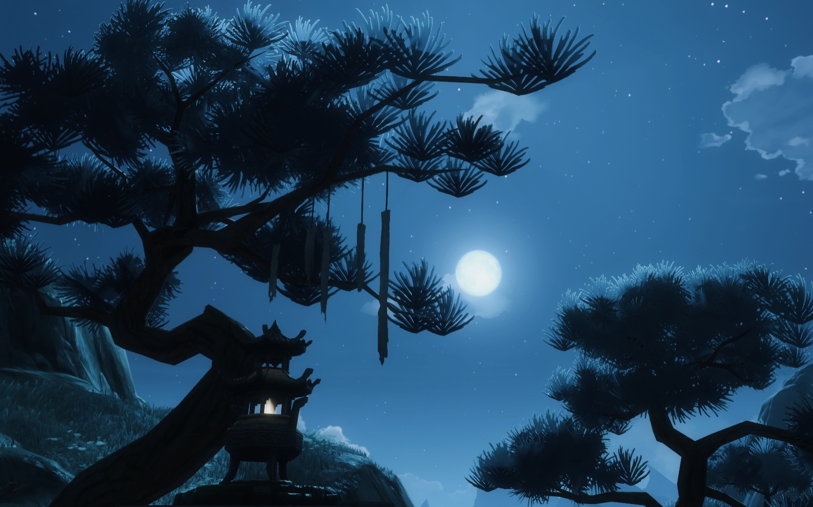 #原神[超话]##原神4.5版本二创##原神4.5版本# ​​​月色 ​​​