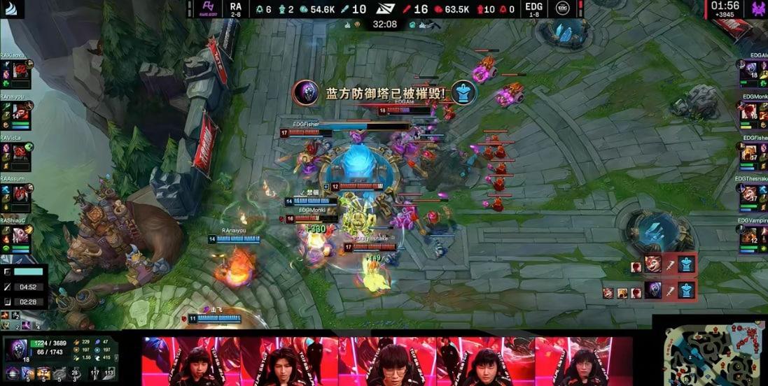 恭喜🎉EGD 2-0 RA，轻松拿下！EDG两成复苏，轻取RA拿下春季赛第二场