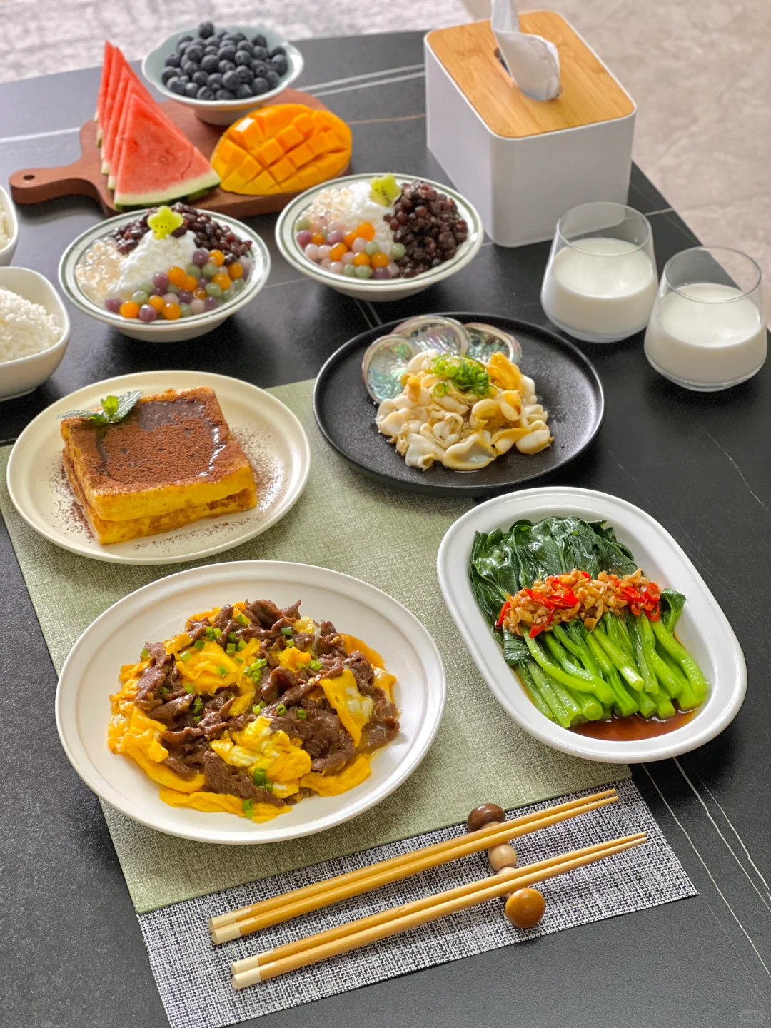 夏日家庭版港式茶餐厅