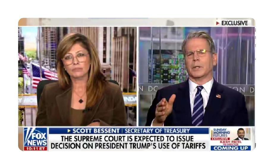 美国财政部长贝森特又开始大放厥词了，要求感恩节前中国恢复稀土供应，还威胁若不满足