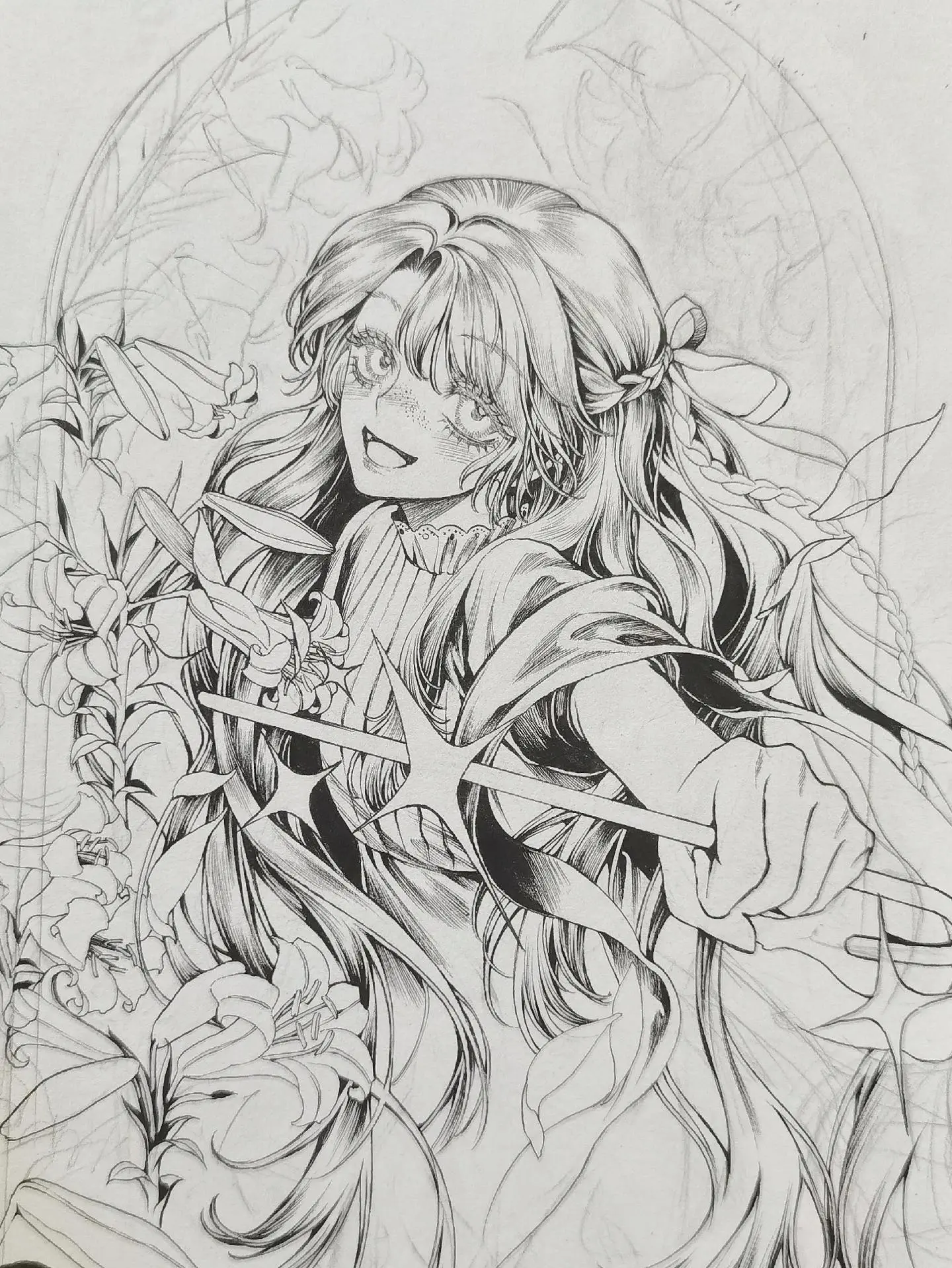 绘画 纸绘 绘画🎨 oc 原创
