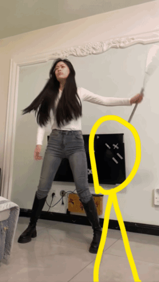 电视机要碎屏了！