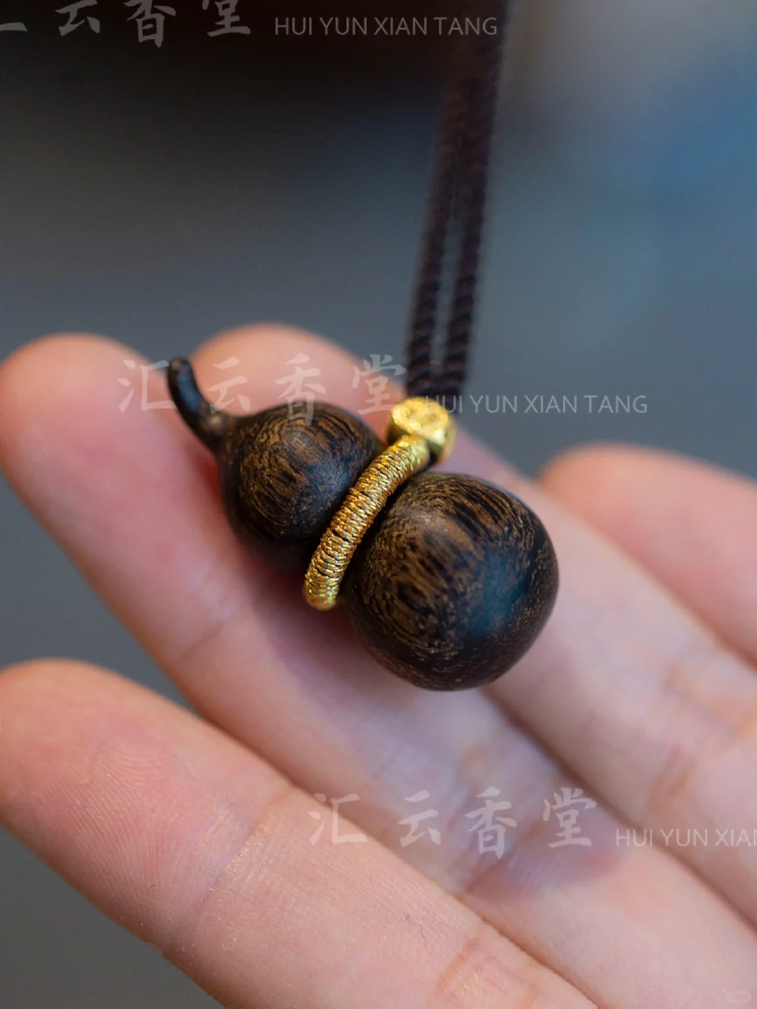 王嘉尔同款|沉香福禄葫芦吊坠