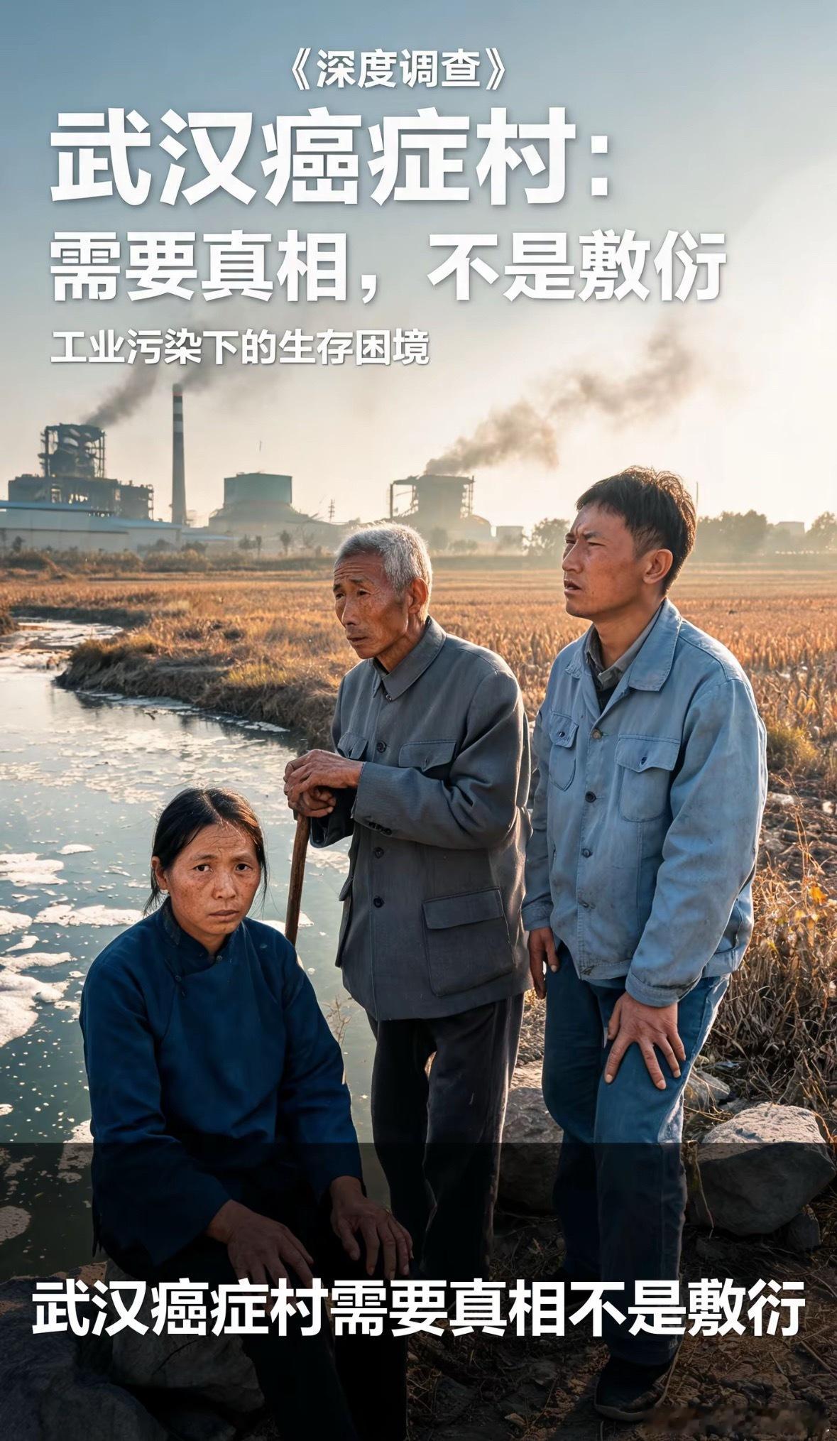 武汉癌症村需要真相不是敷衍刷到这条热搜内心满是沉重与痛心。武汉黄土坡村全村一共只