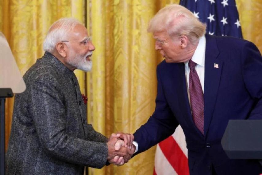 普京刚离开，莫迪转身就拨通了特朗普的电话！

12月12日，路透社报道:“莫迪周