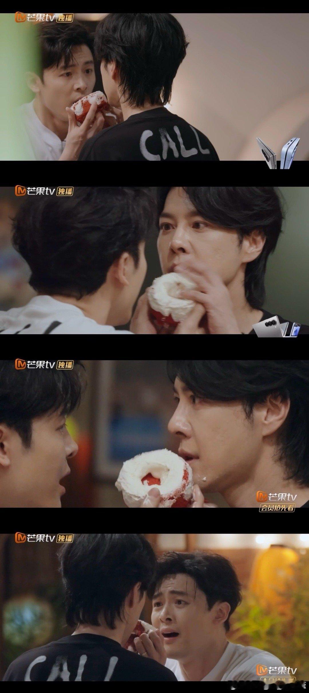 #秦昊看付辛博徐海乔演戏的表情# 看付辛博徐海乔演戏，如同一场视觉盛宴。秦昊的表