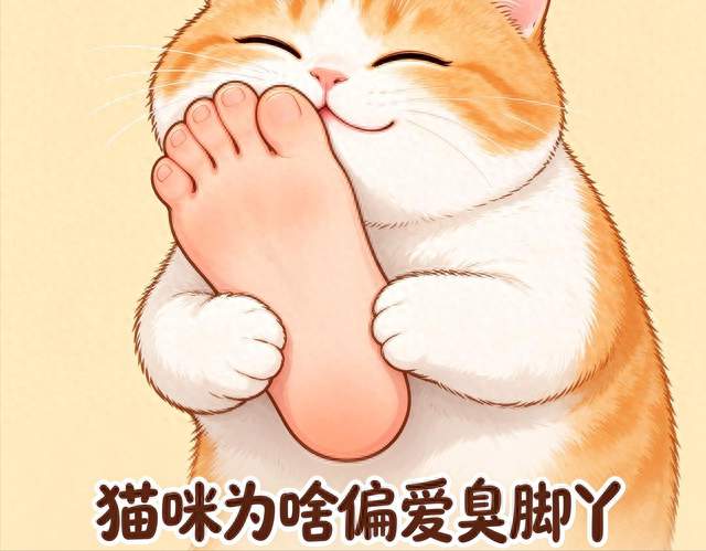 猫咪为啥对臭脚丫情有独钟？4个科学原因一次说清