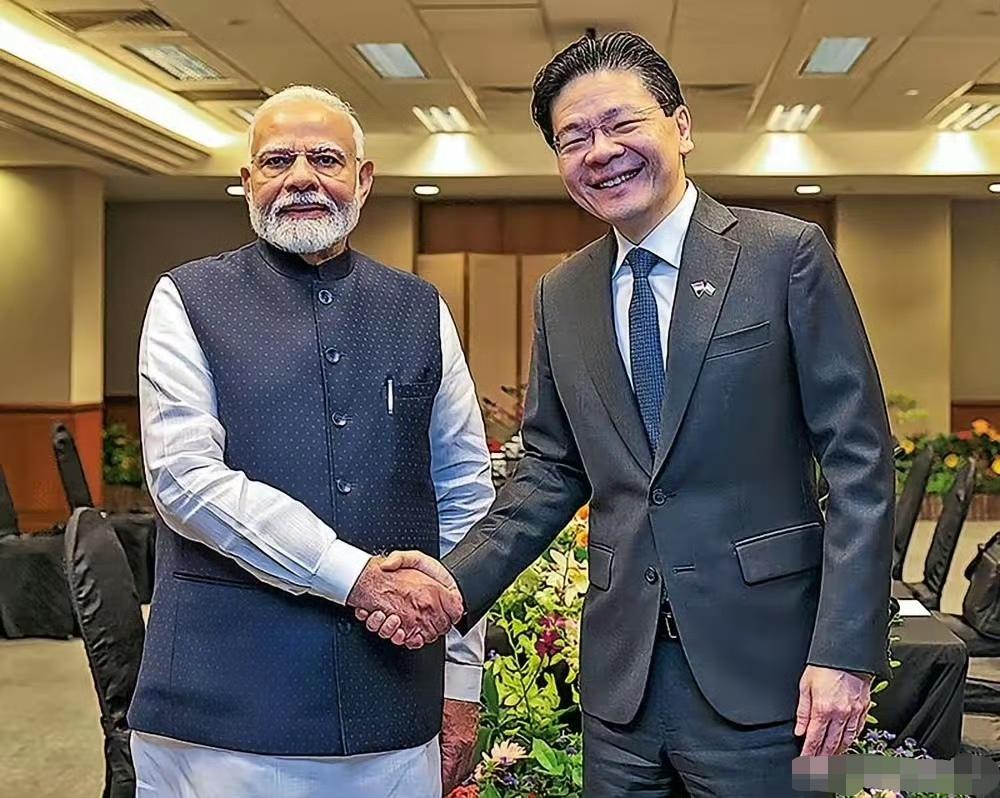 坡县县长真能吹牛皮！宣称新加坡愿竭尽全力帮助印度实现大国崛起，倾全部力量托举其成