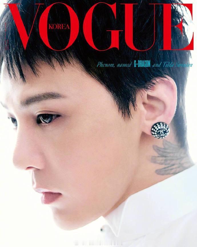 权志龙VOGUE6月刊 权志龙VOGUE韩国六月刊封面权志龙VOGUE韩国六月刊