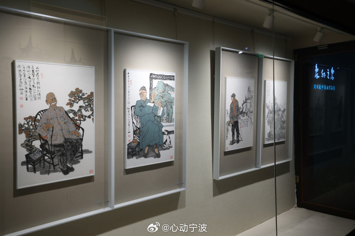 新吴门画派名家周矩敏首次回乡办展亮相宁波 4月3日，“象外之象——周矩敏中国画作