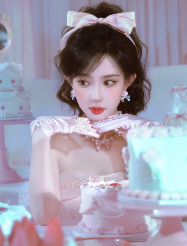 李雪琴评孟子义素颜状态 孟子义的皮相骨相都很美，可甜可御，太吃她的颜了，美得很权