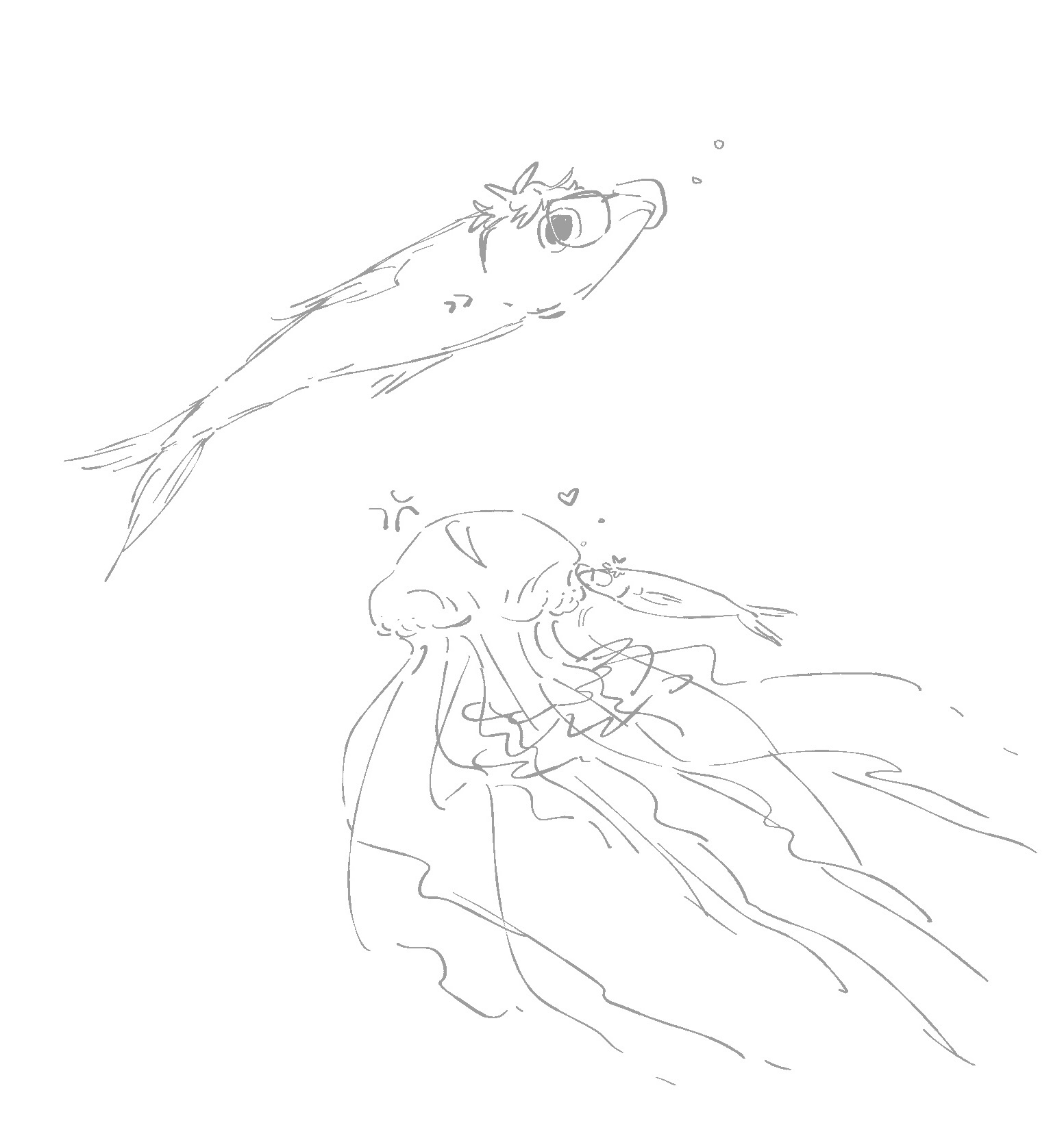 <□)))> <<