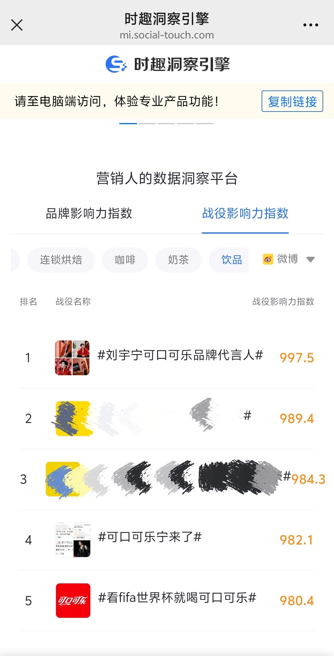 要知道，可口可乐距今官宣已经两个多月了，而饮品类影响力指数与宇宁相关的，依然断层