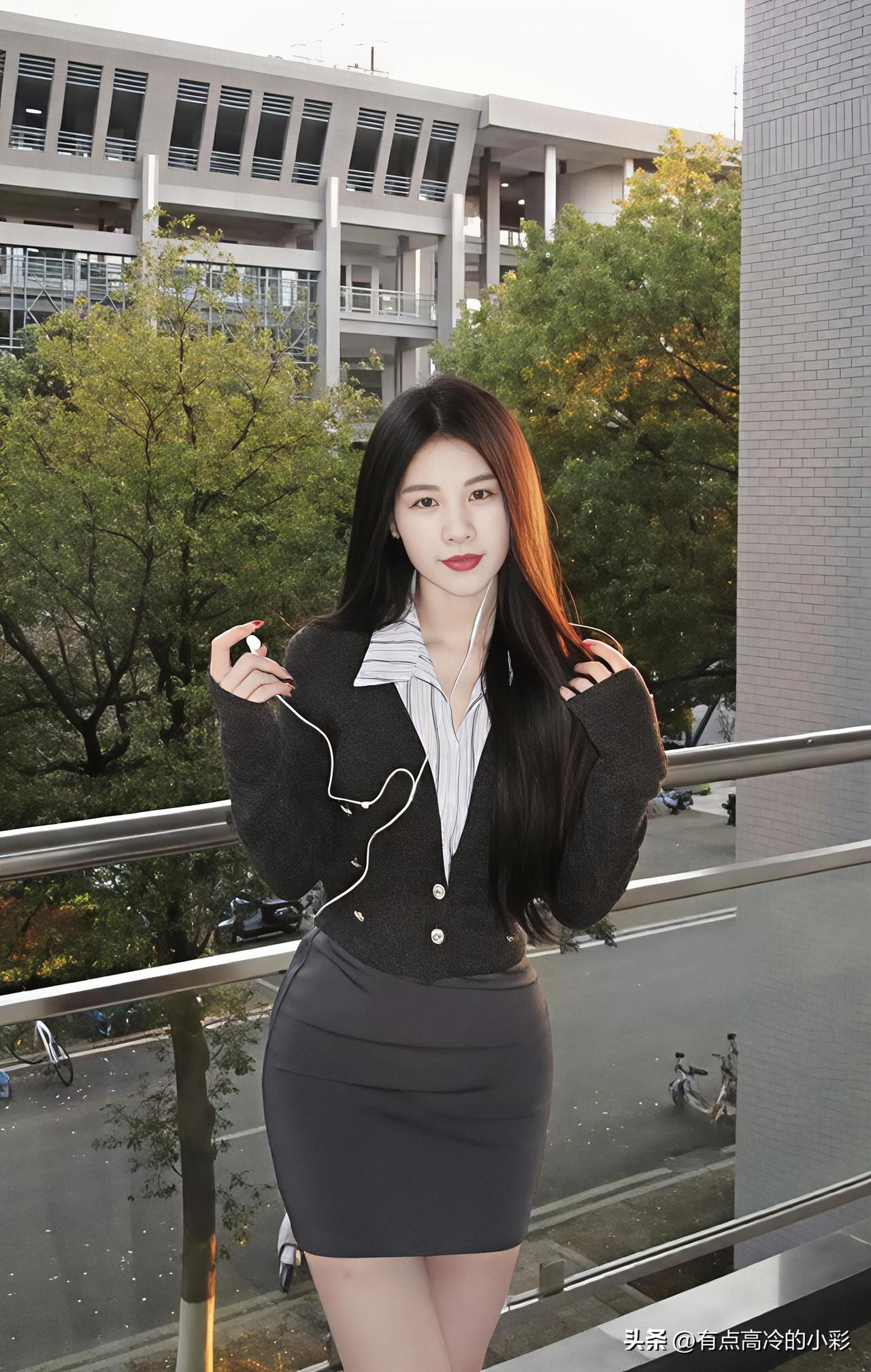 傍晚的风带着点凉意，耳机里放着最爱的歌，站在天桥上随手一拍，竟也成了今日份的小确