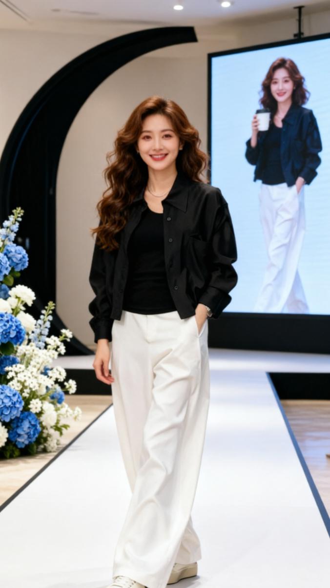 穿搭灵感制造机 t台圆梦 线上走秀 无龄感美学ootd 我的个人秀场
