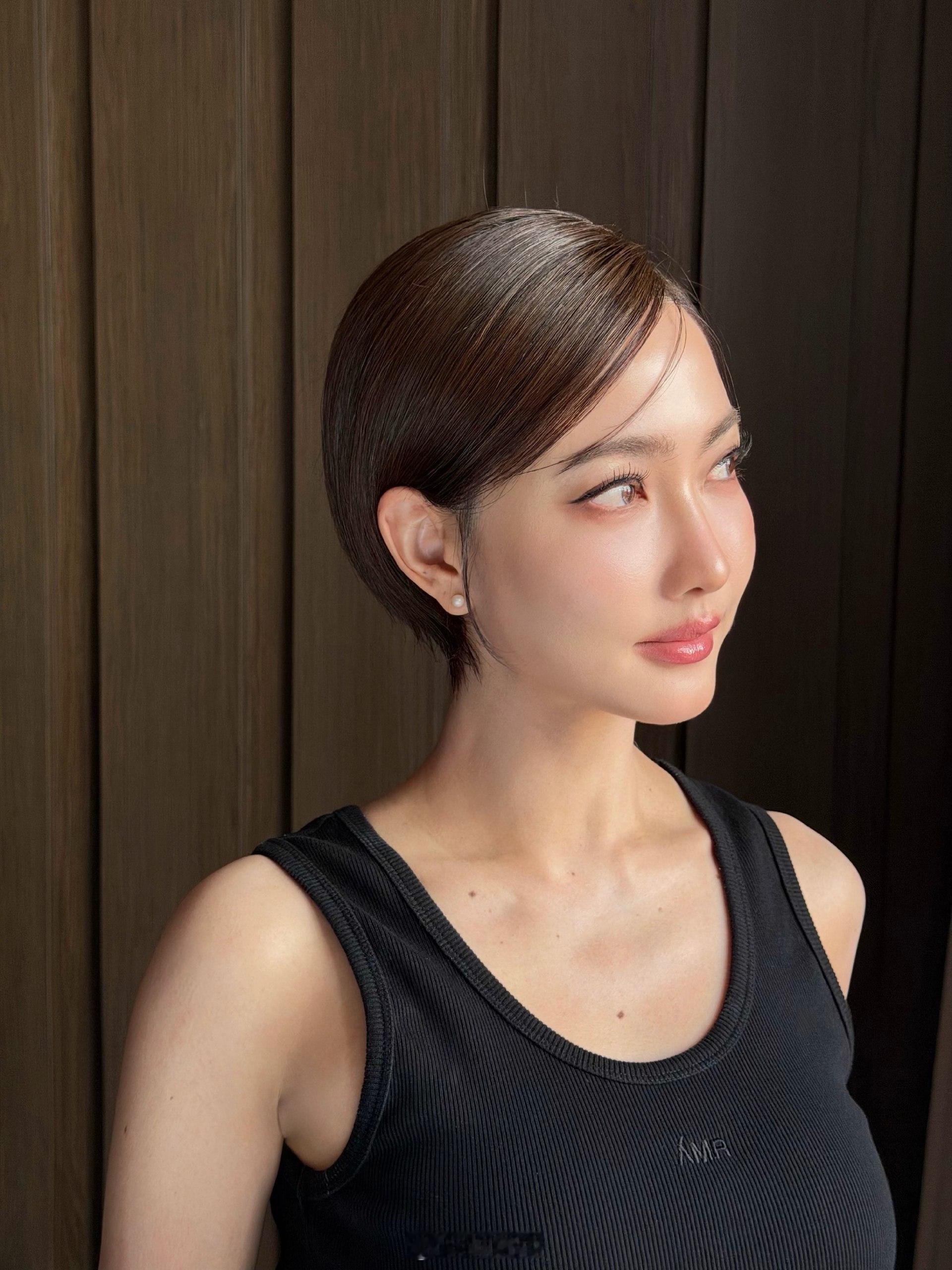 泰星Taew短发 Taew姐头发又短了！从温婉长发升级超飒短发，成熟御姐感爆棚～