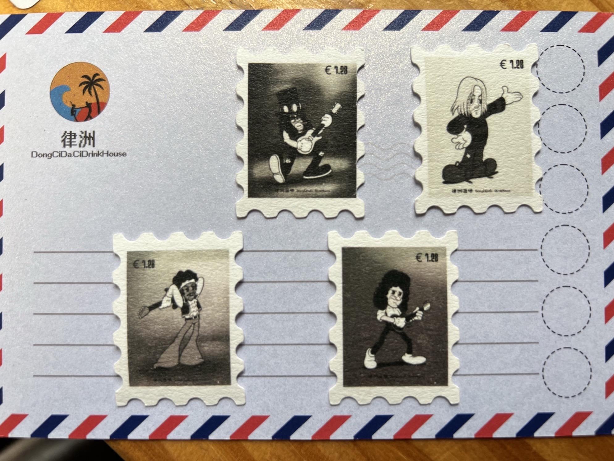 🍷定制邮票已到货🗳️ ✉️明信片企划正式发布📨 💰累计消费任意...