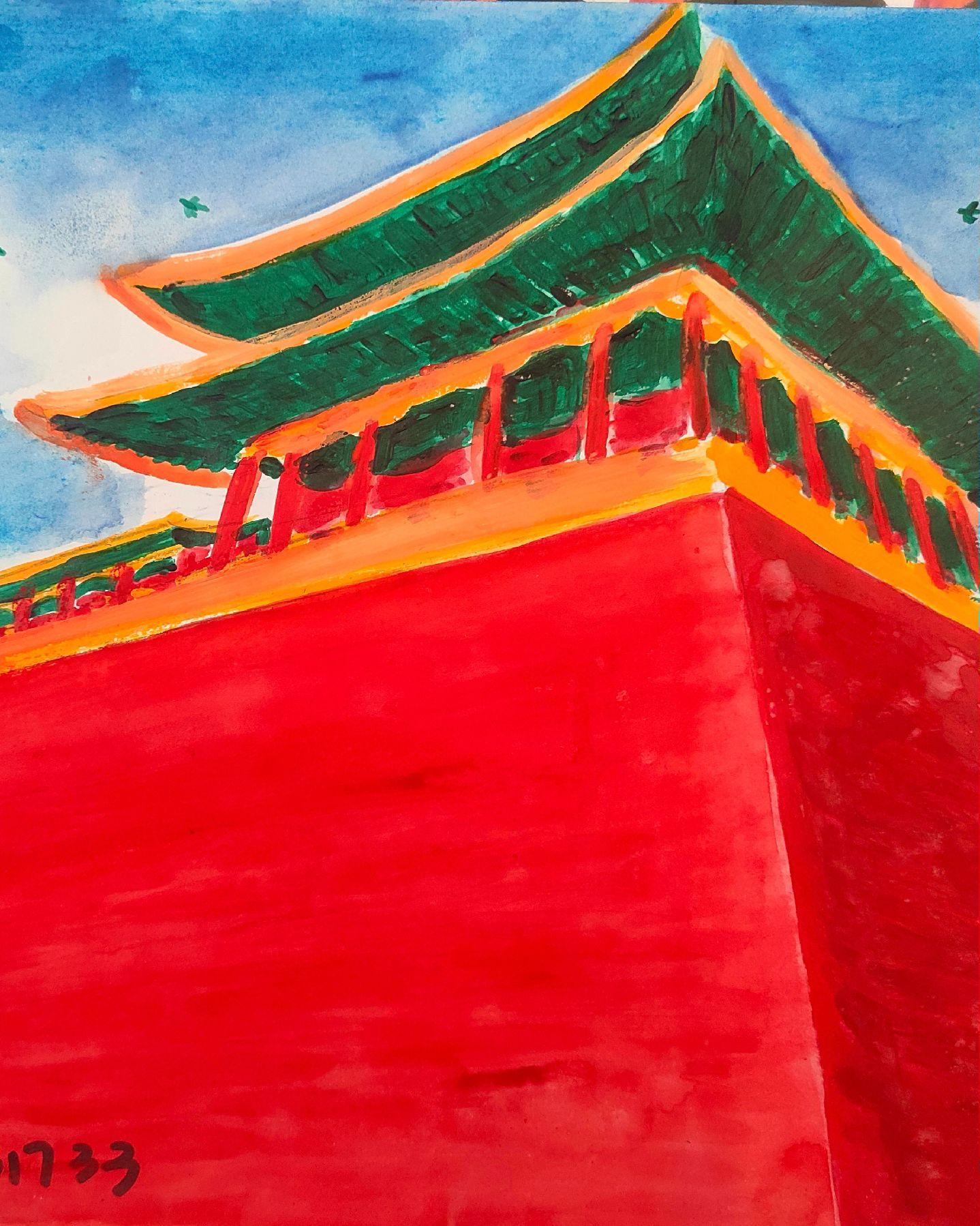 午门东燕翅楼。