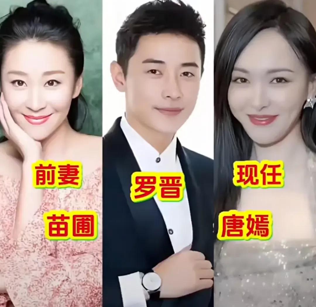 明星夫妻的前任与现任对比，原来她们都这么漂亮。罗晋的前妻苗圃与规任唐嫣，黄晓明的