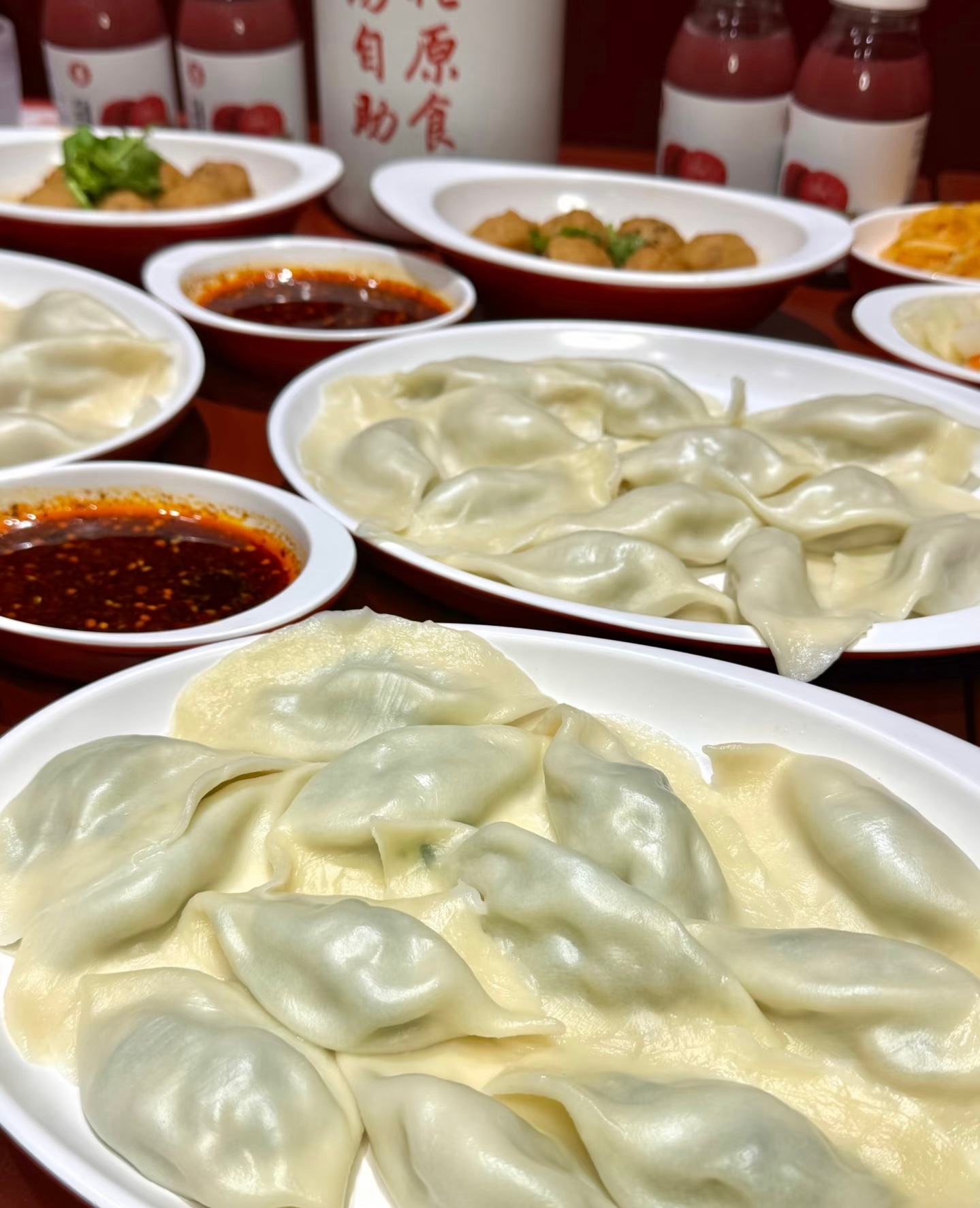 喜家德秋日探店攻略｜秋冬暖胃水饺天花板🍲谁能拒绝秋天第一盘荠菜鲜肉水饺！秋日野
