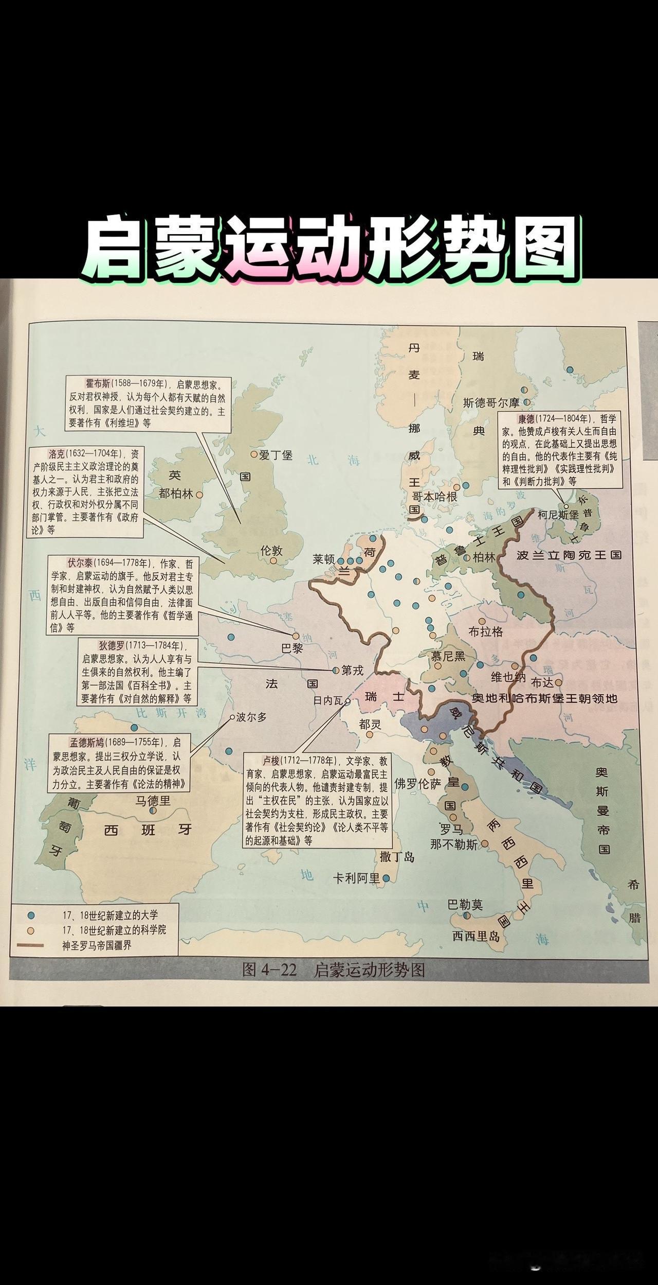 📍欧洲启蒙运动关键地点全解析📍