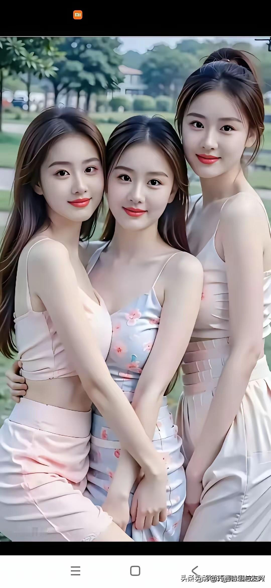 三梅齐放彩飞扬，
引得蝶蜂采蜜忙。
繁花招引群蜂舞，
独爱春兰韵里藏。
美目流波