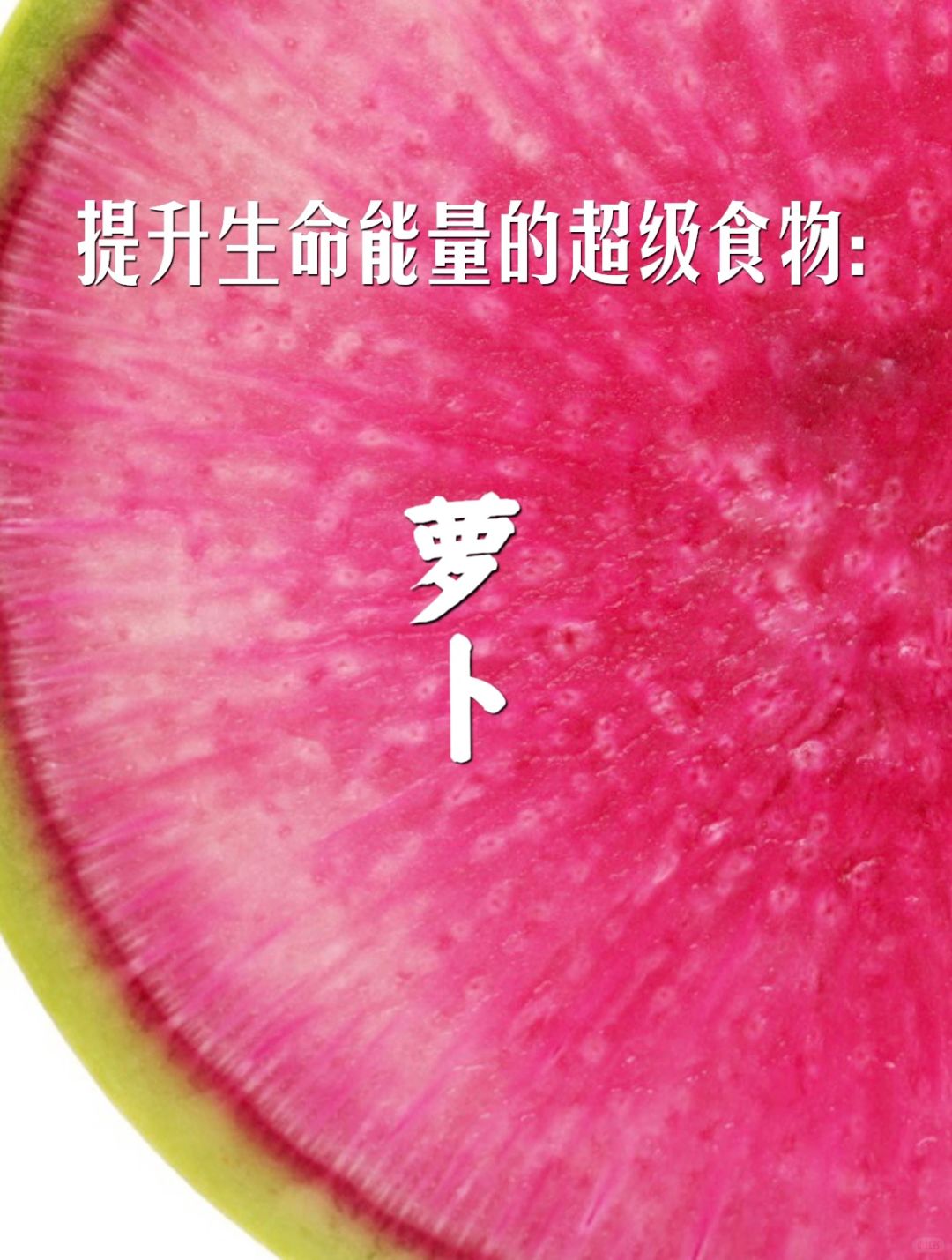 宇宙疗愈食物之：萝卜（保护心xue管）