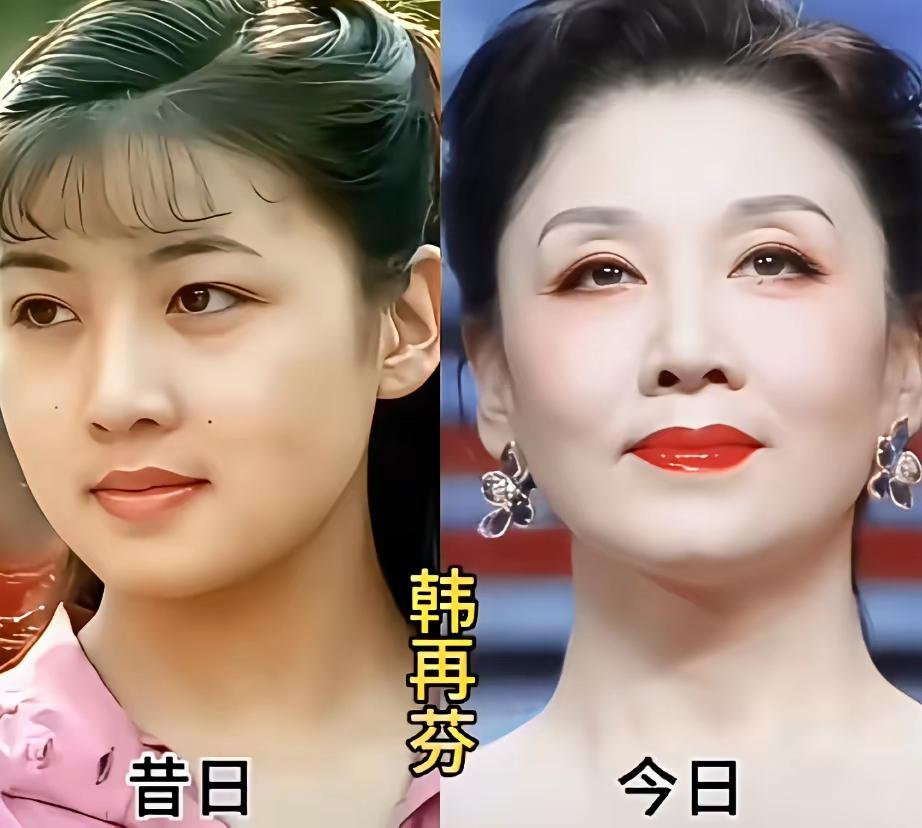 年轻的时候妆容很惊艳。
韩再芬演唱黄梅戏《天女散花》《女驸马》《牛郎织女》都特别