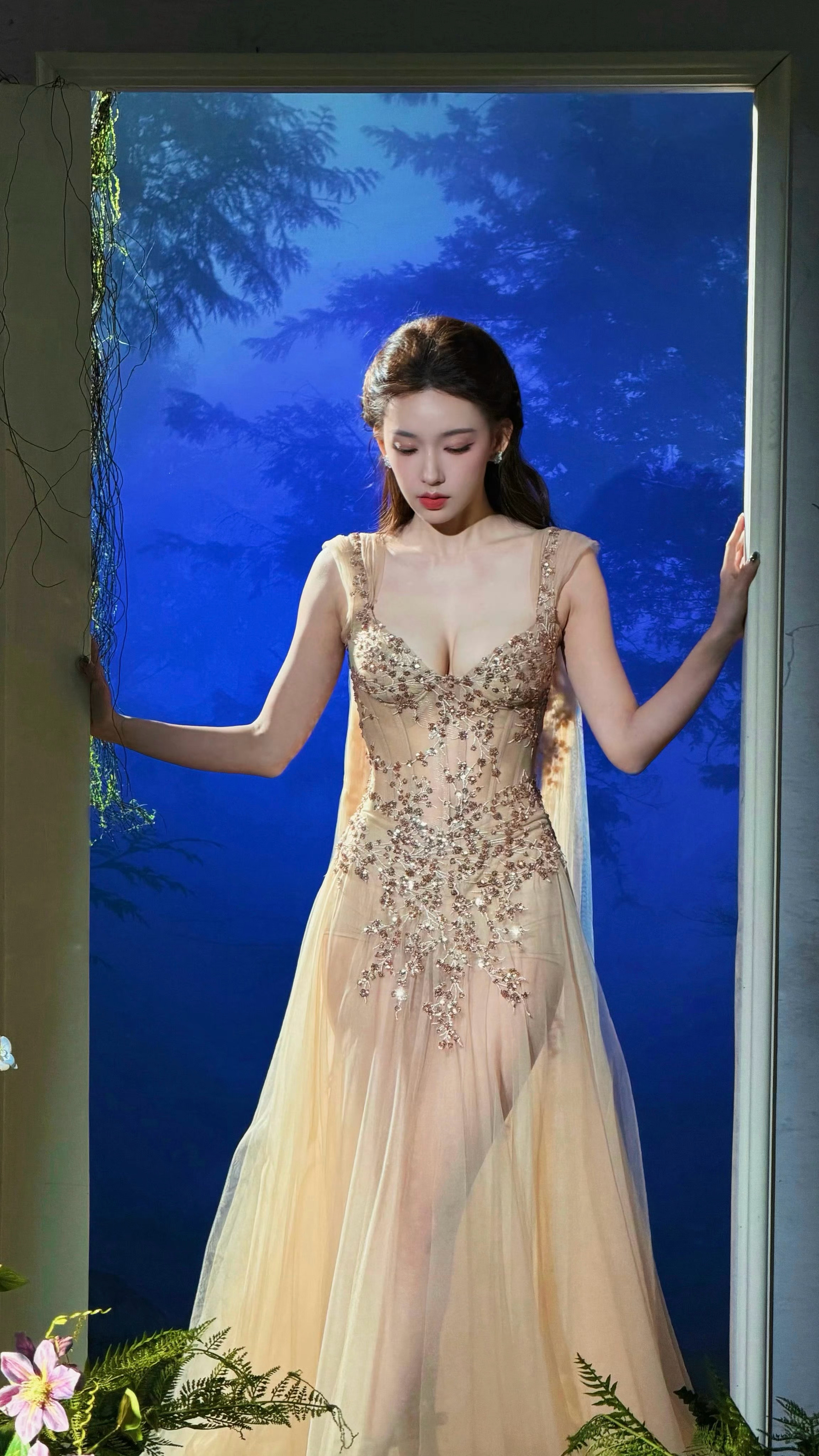 今年刷到过最有视觉冲击力的身材上帝给她关了哪扇窗….🌙 