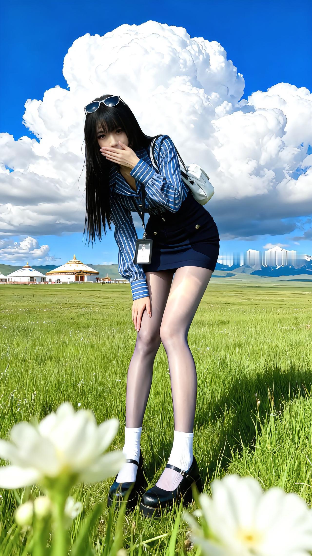 这里的云可真白