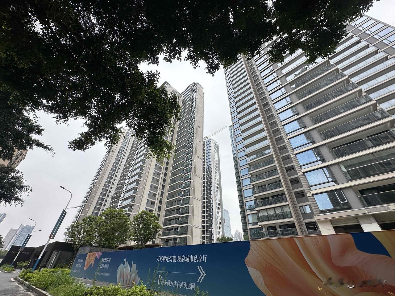 千灯湖次新豪宅和外围改善还在退烧！

今天陪老铁去看千灯湖万科瑧府，187和23