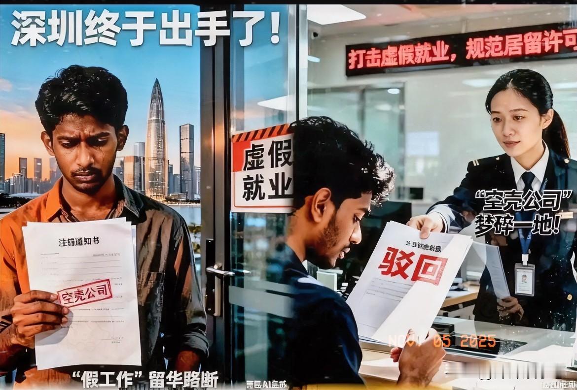 移民局突击城中村写字楼，

留学生挂靠产业链瞬间崩塌！

那些藏在居民楼里的空壳