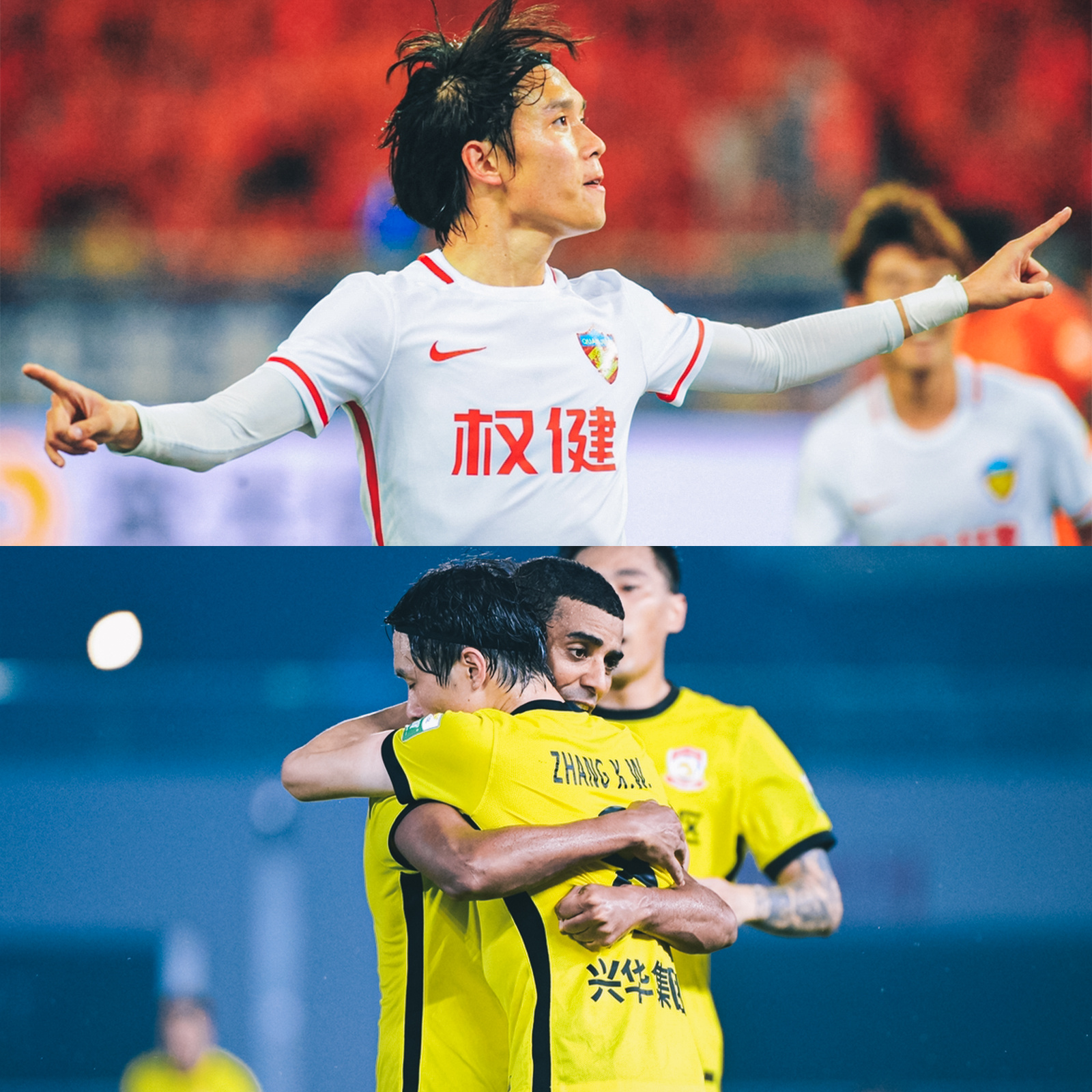 张修维的这两粒联赛进球之间，相隔了2617天。🕰️#青岛西海岸1比1沧州雄狮#