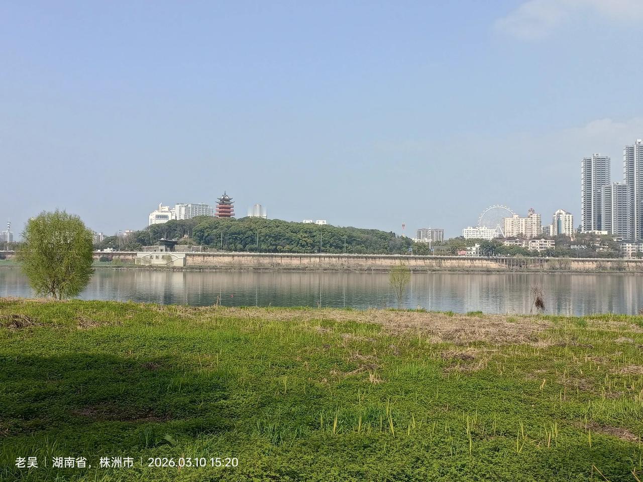 谁拍过旅行的风景，敢不敢来秀一下春天里的株洲.湘江风光带