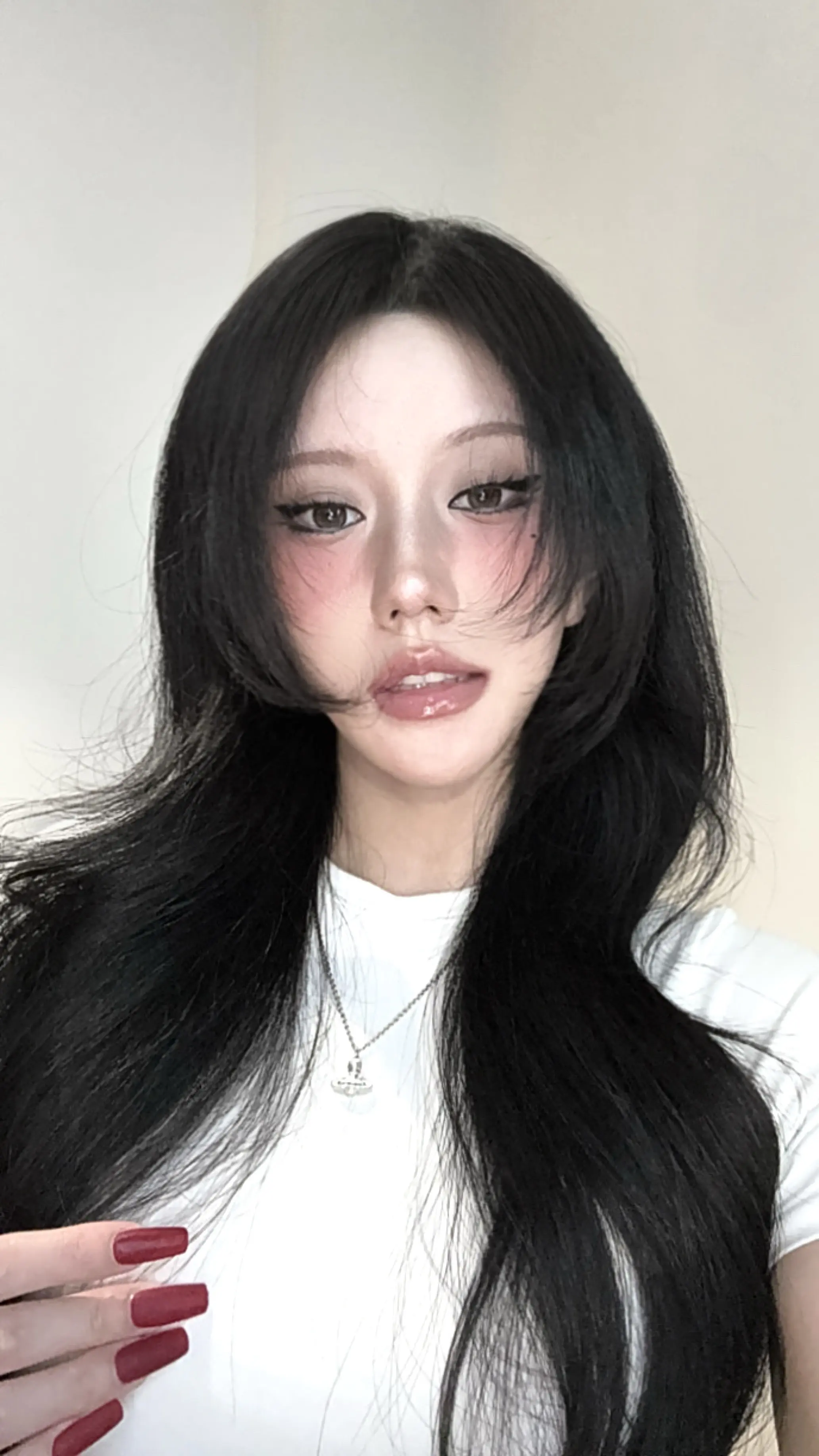 美到舍不得卸妆系列。猫系眼妆