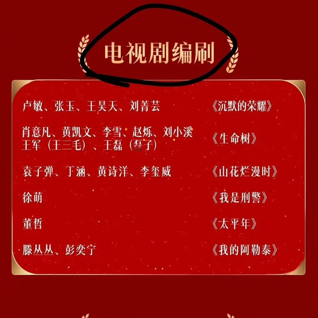 金鹰奖把编剧打成编刷，就差没直接说明现在内🐟的编剧都像“编刷”一样，写不出好内
