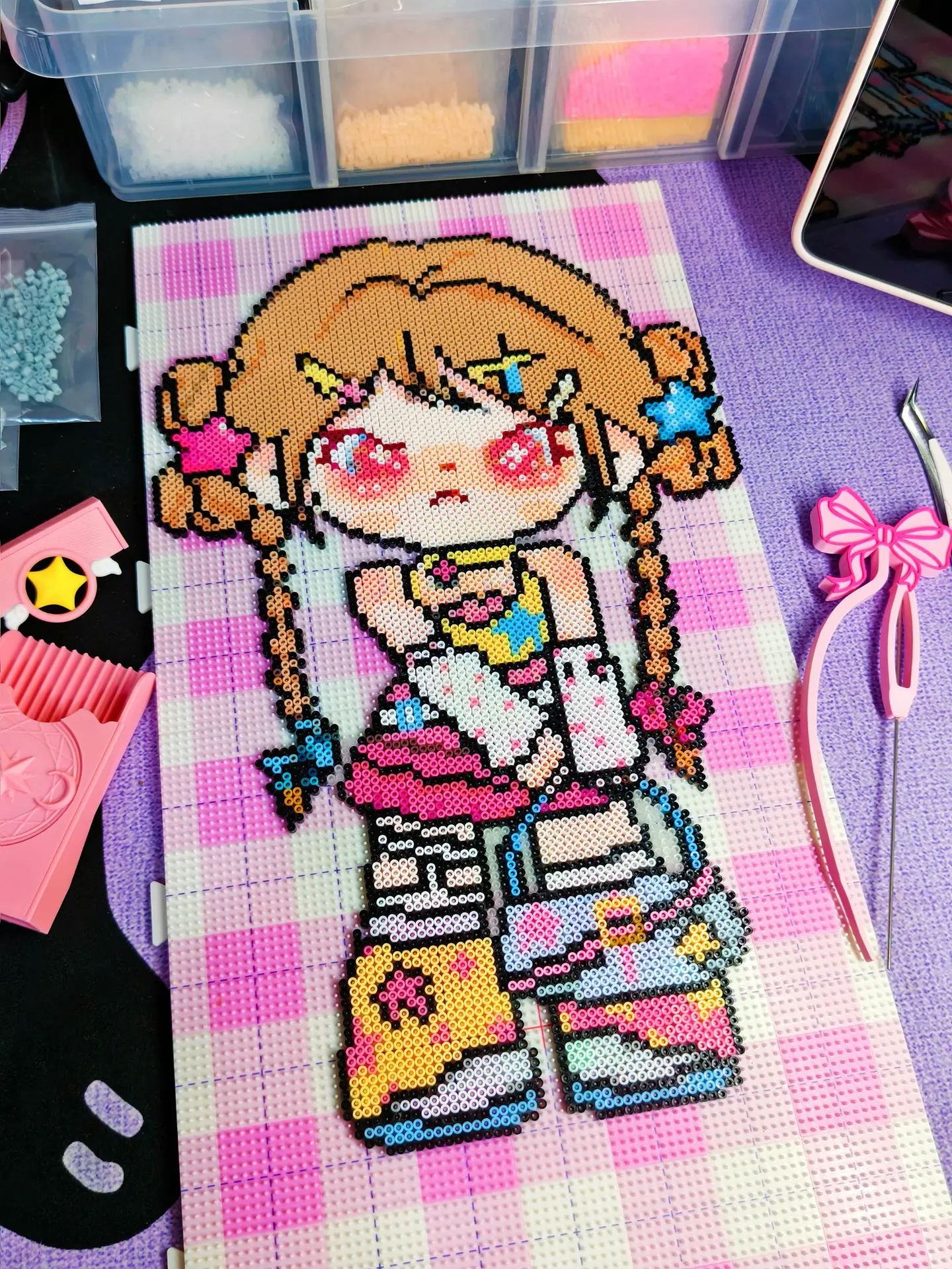 拼豆日记/多巴胺大表姐(♡>𖥦<)/♥