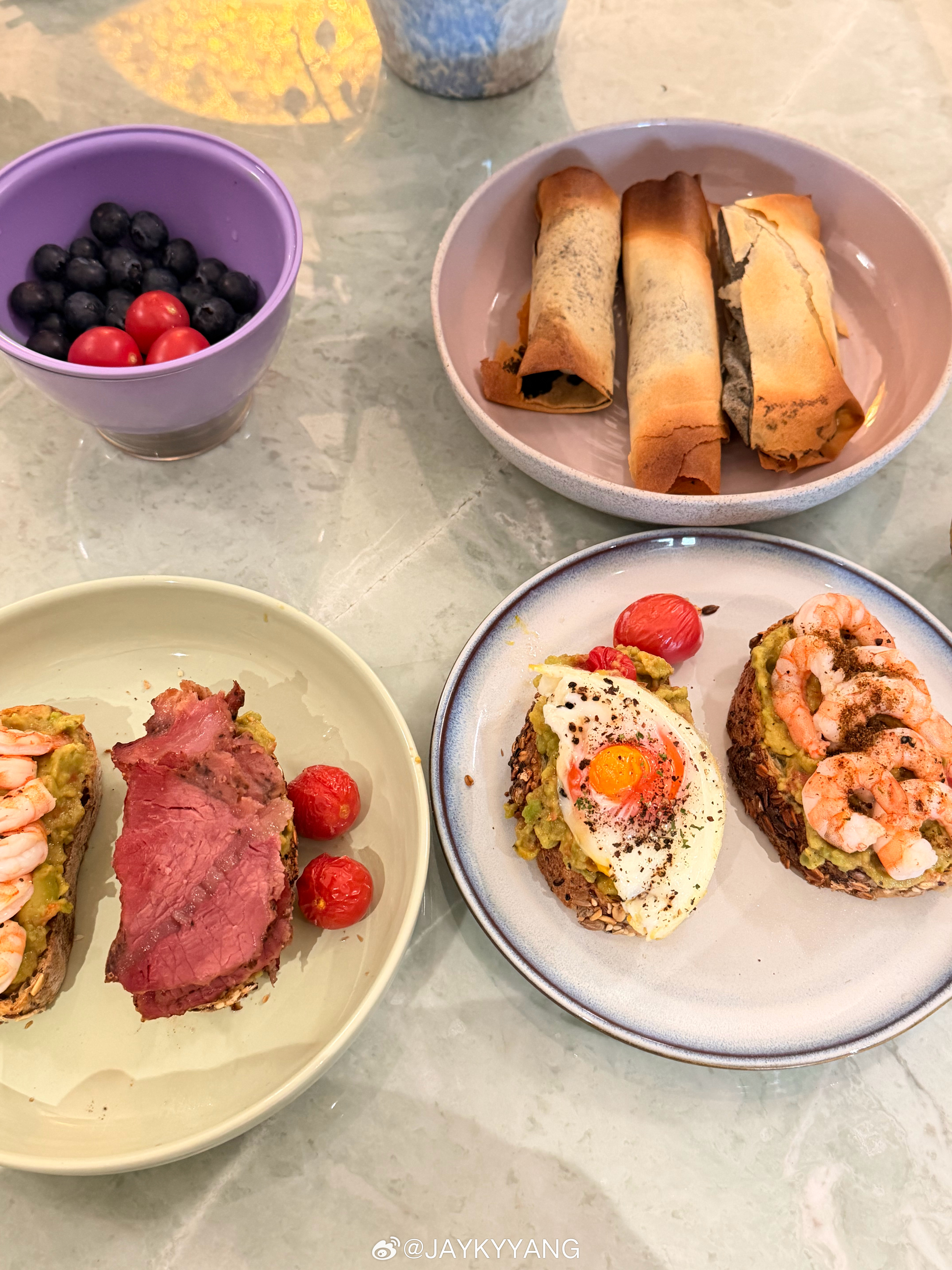 在家的时候喜欢自己做干净饭 