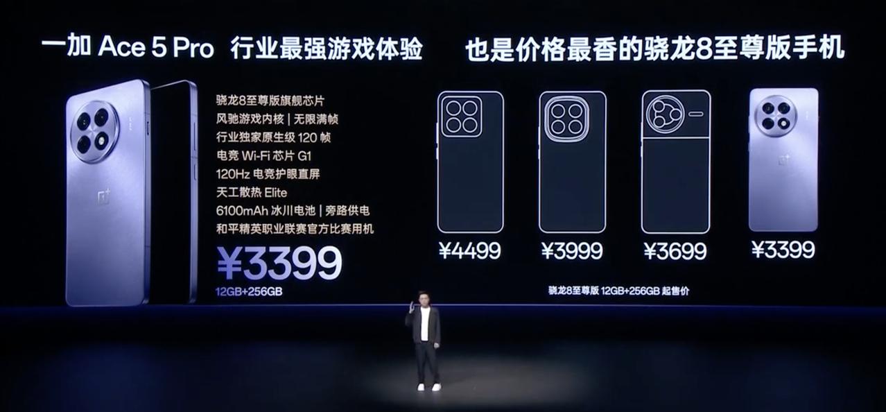 一加Ace5 Pro 3399这个价格大伙觉得咋样？