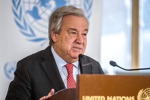 今天，联合国秘书长古特雷斯通过发言人发表声明，对近期委内瑞拉局势表示深切关切，尤