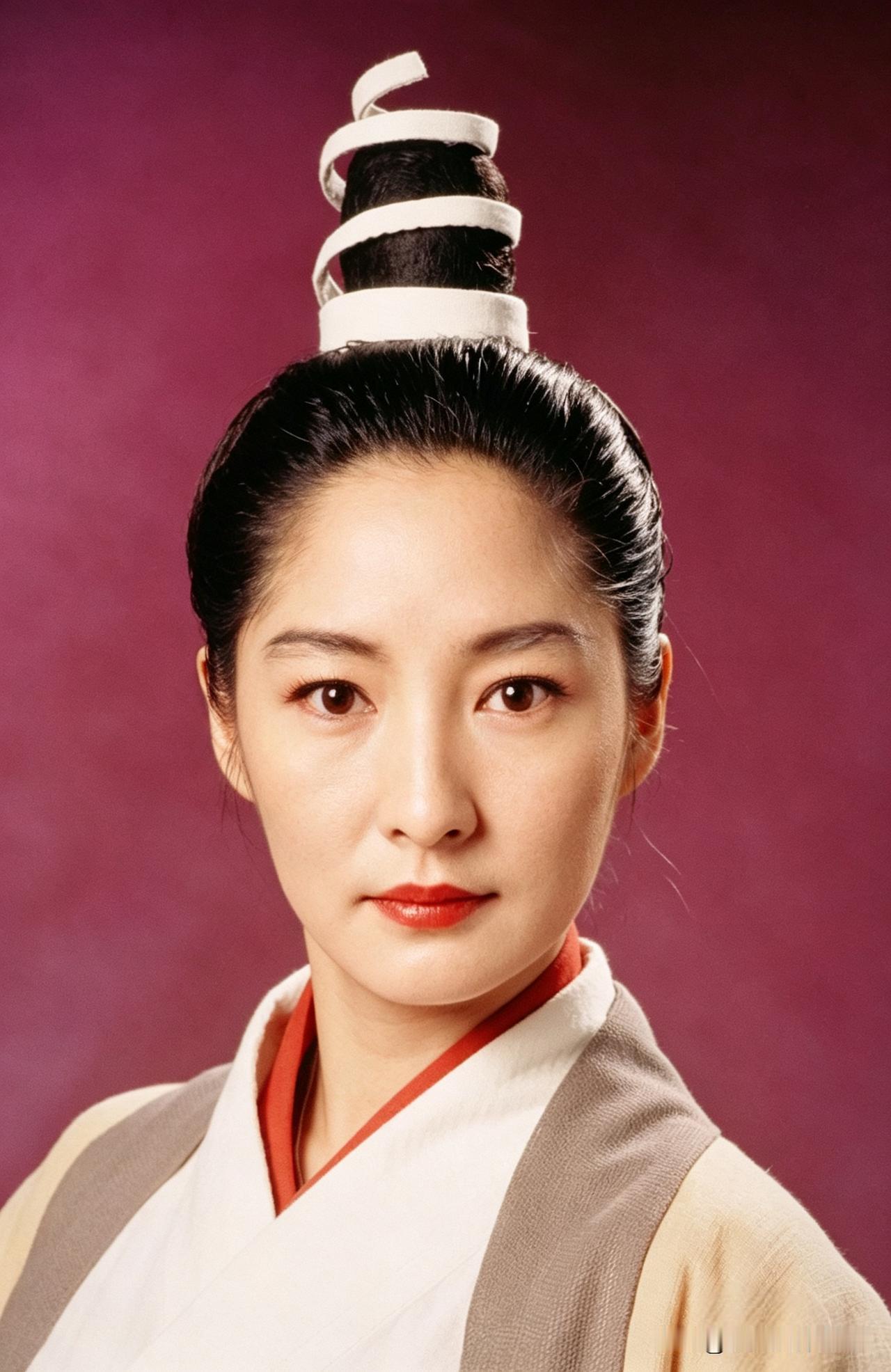 赤练芳华逝莫留，
红衣侠影尚风流。
美人自古如名将，
不许人间见白头。