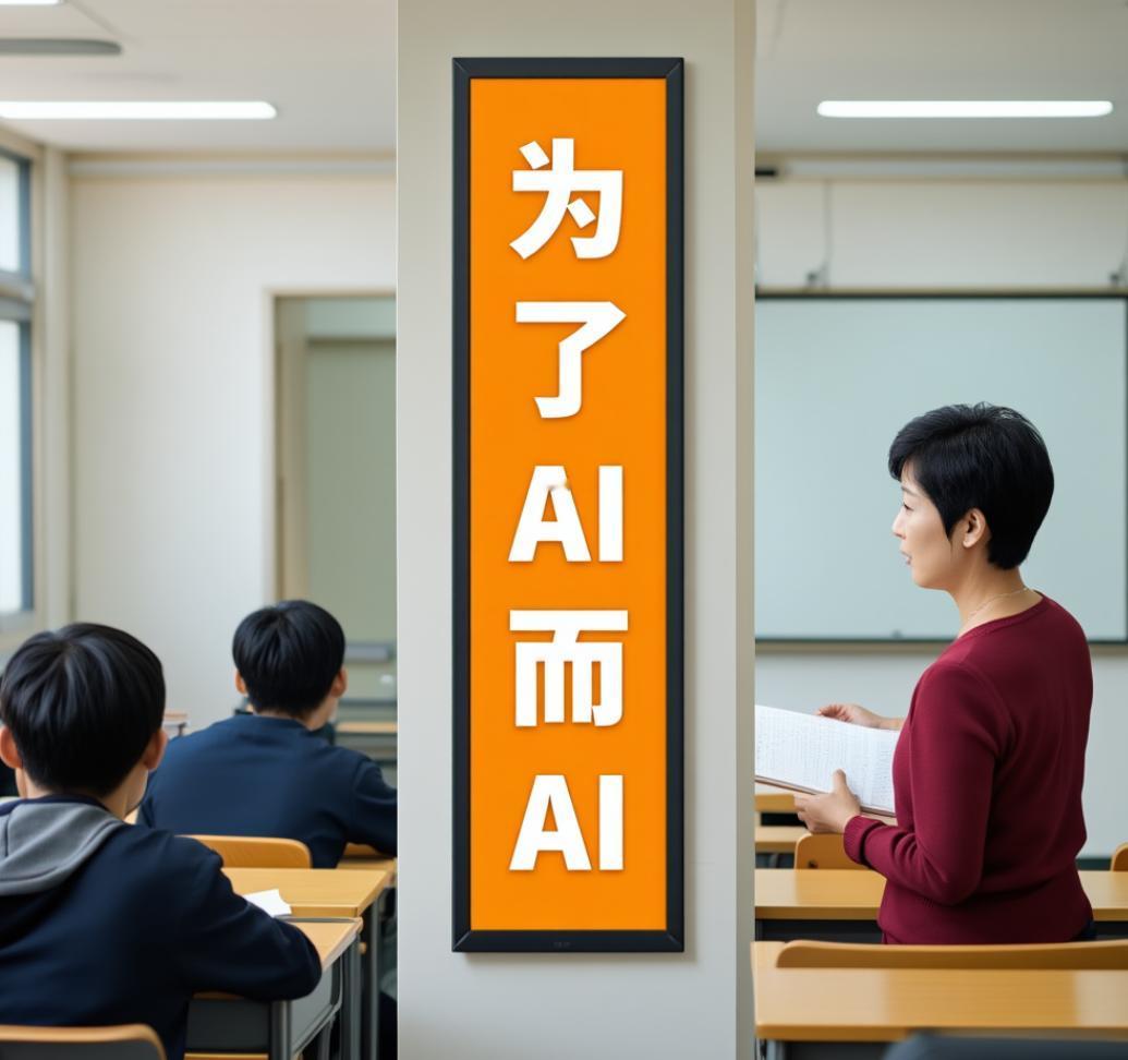 【小学老师，应警惕“为了AI而AI”！初中老师上课，不提AI就不能上课了吗？】最